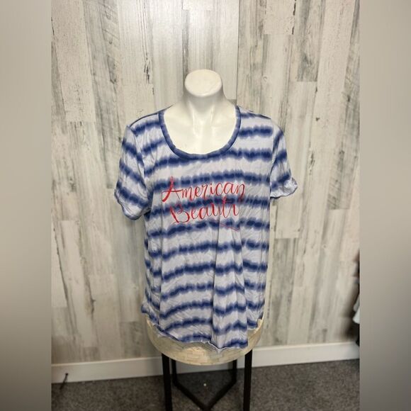 Lane Bryant stripped blouse - Picture 1 of 4